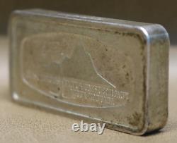 Franklin Mint 1000 grains. 925 sterling silver bar 1971 First Metals bank trust