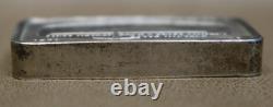 Franklin Mint 1000 grains. 925 sterling silver bar 1971 First Metals bank trust