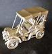 Franklin Mint 172 G Sterling Silver Car Miniatures-1903 Fiat Issue No. 1