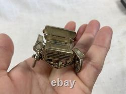 Franklin Mint 1904 Curved Dash Oldsmobile Sterling Silver Mini Car 143 63 Gr