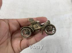 Franklin Mint 1904 Curved Dash Oldsmobile Sterling Silver Mini Car 143 63 Gr