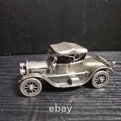 Franklin Mint 1913 Cadillac Coupe Sterling Silver model 143 Scale