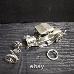 Franklin Mint 1913 Cadillac Coupe Sterling Silver model 143 Scale