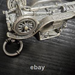 Franklin Mint 1913 Cadillac Coupe Sterling Silver model 143 Scale