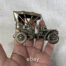 Franklin Mint 1913 Fiat Sterling Silver Miniature Car 143 169 Gr