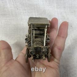 Franklin Mint 1913 Fiat Sterling Silver Miniature Car 143 169 Gr