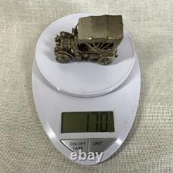 Franklin Mint 1913 Fiat Sterling Silver Miniature Car 143 169 Gr