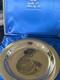 Franklin Mint 1972 Mother's Day Collector Plate Sterling Silver Mother & Child