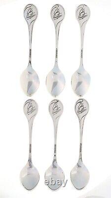 Franklin Mint 1972 Sterling Silver 12 Days Christmas Spoon Set Holiday Decor Nib