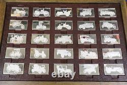 Franklin Mint 1973 Centennial Car Ingots Collection Sterling Silver 208 Oz