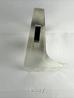 Franklin Mint 1973 Father's Day Sterling Silver Bar Ingot in Stand / Paperweight