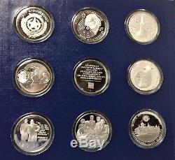 Franklin Mint 1973 Special Commemorative First Edition Sterling Silver Proof Set