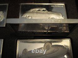 Franklin Mint 1973 Sterling Silver Proof Centennial Car Ingot Collection 208 Oz