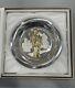 Franklin Mint 1974 Easter Plate He Is Risen 10.33 Ozt Sterling Silver