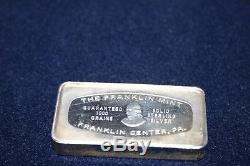 Franklin Mint 1974 Proof Set of 50 BankMarked Sterling Silver Ingots 50000grains