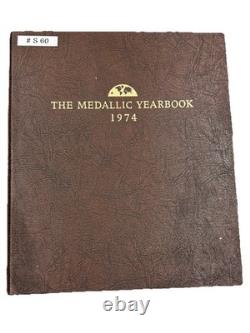 Franklin Mint 1974 The Medallic Yearbook Sterling Silver Rounds