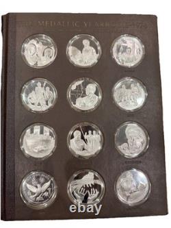Franklin Mint 1974 The Medallic Yearbook Sterling Silver Rounds Franklin Mint 1974 The Medallic Yearbook Sterling Silver Rounds