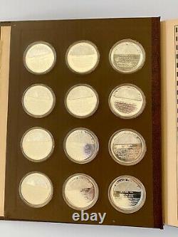 Franklin Mint 1976 Bicentennial Sterling Silver Medallic Yearbook