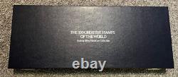 Franklin Mint 1982 Sterling Silver Miniatures of the 100 Most Famous Stamps