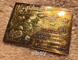 Franklin Mint 1983 Ducks Unlimited Gold Sterling Silver 50 Piece Collection MORE