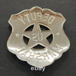 Franklin Mint 1987 Sheriff Badges 93.5g Sterling Silver Franklin Mint Set of 5