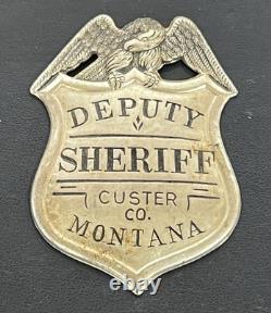 Franklin Mint 1987 Sheriff Badges 93.5g Sterling Silver Franklin Mint Set of 5