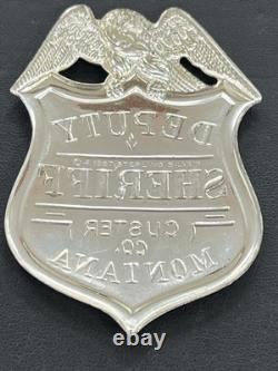 Franklin Mint 1987 Sheriff Badges 93.5g Sterling Silver Franklin Mint Set of 5