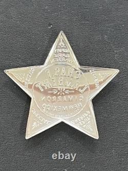 Franklin Mint 1987 Sheriff Badges 93.5g Sterling Silver Franklin Mint Set of 5