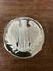 Franklin Mint 1990 Annual Calendar Medal. 925 Sterling Silver 189pwt 9.5oz Heavy