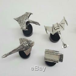 Franklin Mint 1993 Star Trek Sterling Silver Starship Collection (HE2023479)