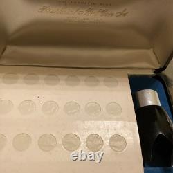 Franklin Mint 1st Edition 54pc Sterling Silver Presidential Mini Coin Set