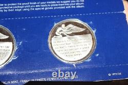 Franklin Mint 2 1 Oz Sterl Silver Supermarine Spitfire Clipper History of Flight