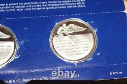 Franklin Mint 2 1 Oz Sterl Silver Supermarine Spitfire Clipper History of Flight