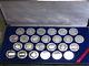 Franklin Mint 25 Coins Of The Caribbean-sterling Silver Set-outstanding