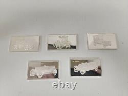 Franklin Mint 327.3 Grams Sterling Silver Ingots Bullion Classic Car Group C