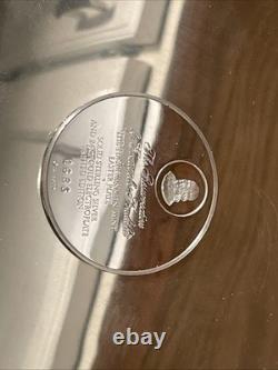 Franklin Mint 366g Easter Plate Resurrection Frudakis Sterling Silver Jesus Love