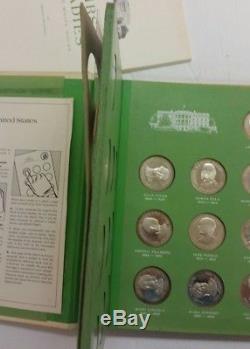 Franklin Mint 40 FIRST LADIES U. S. A. Album STERLING SILVER Medal Set 1971