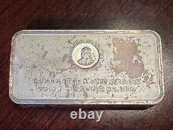 Franklin Mint 5,000 Grain Sterling Silver Ingot Bar
