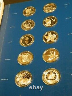 Franklin Mint 50 Ounces Sterling Silver 1976 Bi-Centennial Medals Complete