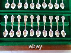 Franklin Mint 50 State Flowers Miniature Sterling Silver Spoons