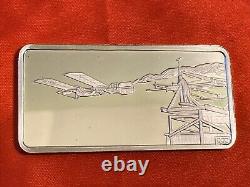 Franklin Mint Air & Space First Major Aeronautical Success In America Silver