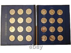 Franklin Mint America In Space 60 Sterling Silver Proof Medals Complete Set Rare