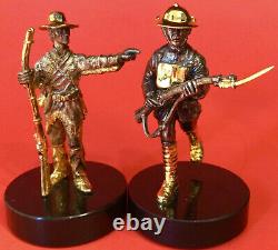 Franklin Mint Andrew Chernak Americas Legendary Heroes 24k On Sterling Silver