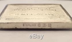 Franklin Mint Automobile Emblems Sterling Silver & 24k Gold Plated Ingots 23/50