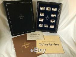 Franklin Mint BILL OF RIGHTS INGOTS 1st Edition Proof Set 11 oz Sterling Silver