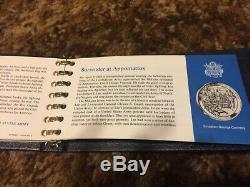Franklin Mint Bicentennial History of United States ARMY Silver Coin Set