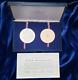 Franklin Mint Bicentennial Proof Limited Edition Sterling Silver & Bronze Coin