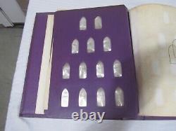 Franklin Mint Book Of The Bible Hebrew Vers. 39 Sterling Silver Bars. 925 RARE