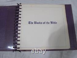 Franklin Mint Book Of The Bible Hebrew Vers. 39 Sterling Silver Bars. 925 RARE