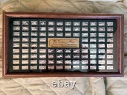 Franklin Mint Centennial Car Mini-Ingot Collection Complete 100 Sterling Silver